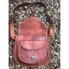 Large Leather Saddle Bag, Style Saddle Bag, Retro Saddle Bag, Traditional Vintage-looking Ipad Bag,  Boho Leather Saddle Bag