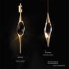 Copper crystal wall lamp LED Nordic luxury living TV wall decoration interior wall Sconce creative bedroom wall hanging lights