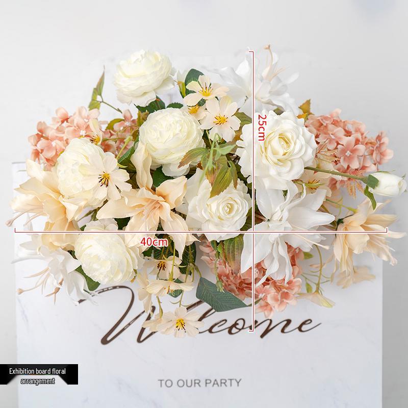 

Wedding DIY Floral Arrangement & Dessert Table Decoration - Live Event Flower Display