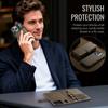 Detachable Flip Magnetic Leather Phone Wallet Case Book With Stand For Magsafe iPhone 17 16 15 12 Pro Max Samsung S25 Plus S24 Ultra Card Holder Cover
