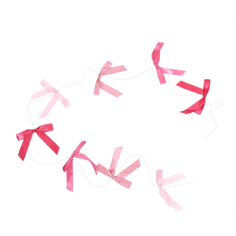 1pcs Satin Ribbon Bow Hanging Garland Bow Party Decortion Girls Bow Birthday Baby Shower Bridal Shower Bachelorette Party Decora