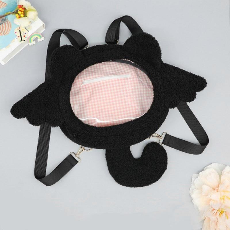 Japanischer Stil Rucksack Schulrucksack Reiserucksack Itabag Rucksack Lieblicher Rucksack Plüsch Cartoon Rucksack Weiß