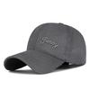 Spring Summer Cap Men's Mesh Breathable Letter Embroidery Baseball Cap Outdoor Sunshade Fishing Cap