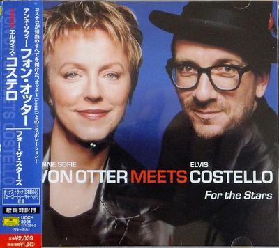 CD ANNE SOPHIE VON OTTER, ELVIS COSTEL - for the Stars UCCH3001 Deutsche Grammo 2006 Japan ObiPop Used