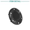 ACROPIX Lenkrad Hupenknopf Abdeckung 85mm Durchmesser 6 Volt Schwarz 1 Stück