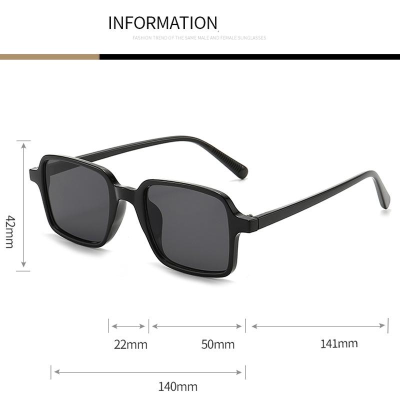 Fashion Punk Sunglasses Women Men Square Party Sun Glasses Classic Vintage Goggle UV400 Beach Travel Outdoor Shades Men