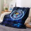 Couverture MCFC Chaleureuse, Haute qualité Confortable pour Toutes les Saisons, Décoration d'Intérieur, Chaleur et Confort