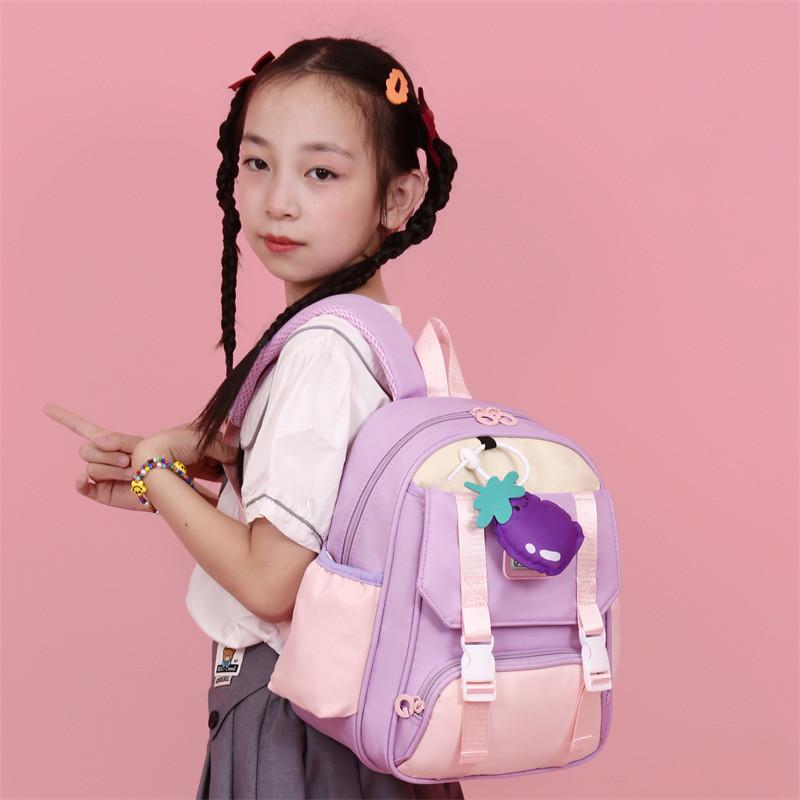 Adorable Oxford Fabric Kids Backpack For Boys And Girls Colorful And Breathable