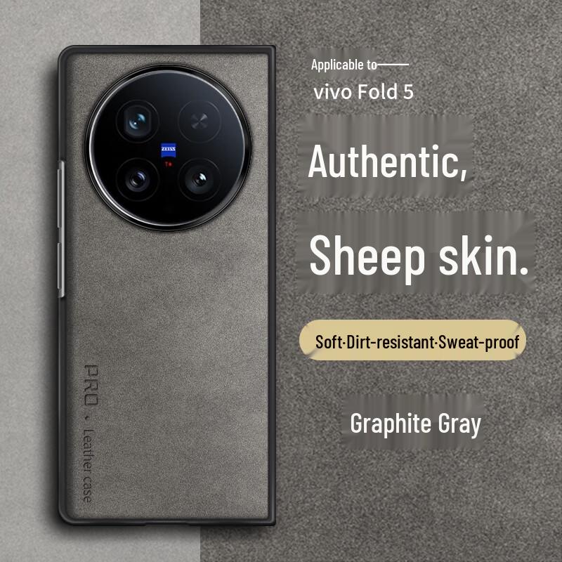 

Shangsu Vivo X Fold Series Nubuck Leather Folding Phone Case vivo x fold5