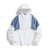 UPF10 + Outdoor Sunscreen Clothing Men's and Women's Color Matching Breathable Cycling Clothing Tooling Clothing Japanese UV Protection Jacket Tide