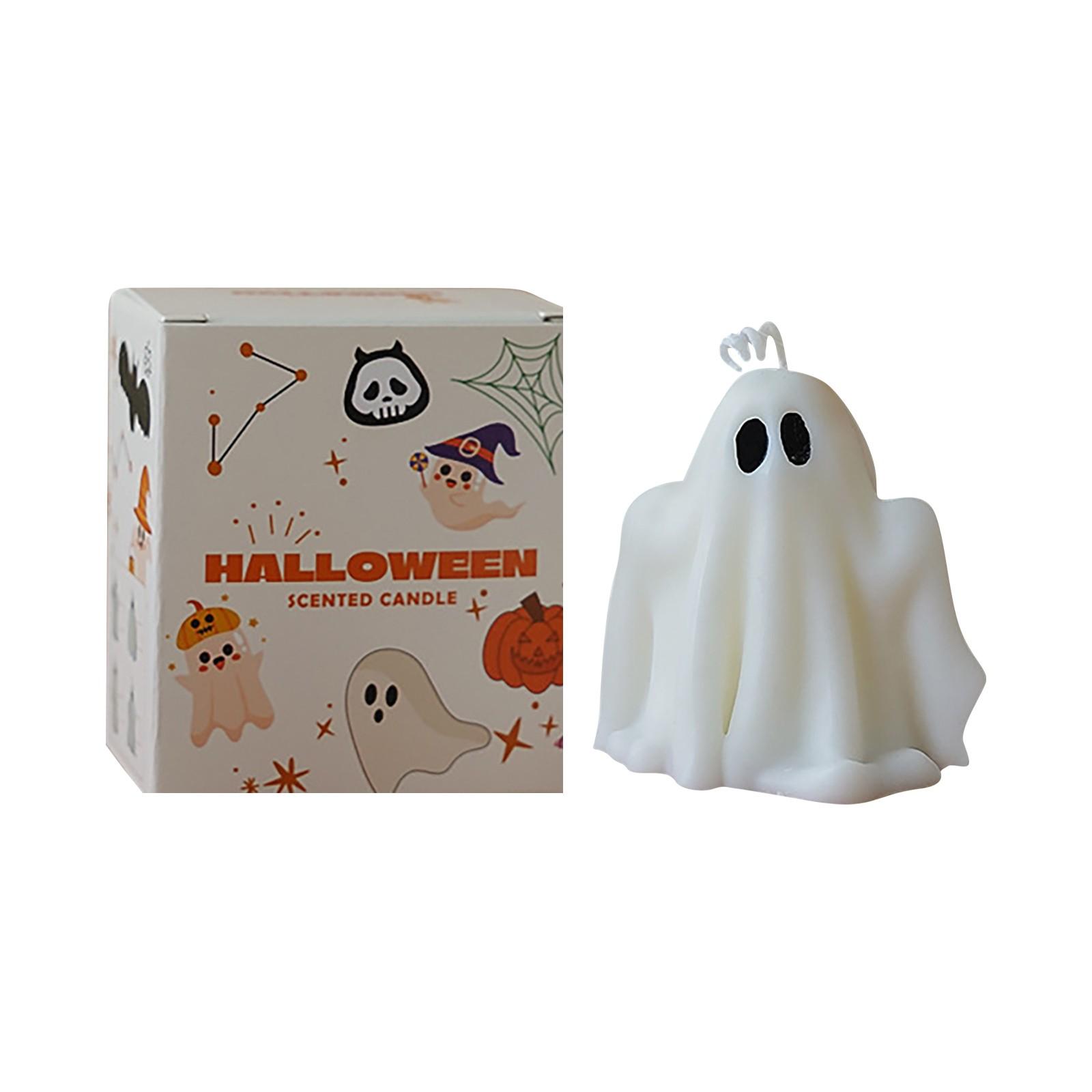 

Свеча на Хэллоуин Привидение Ароматерапия Атмосфера Сувенир Творческий Ручной Работы Форма Воск One Size