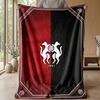 Stade Rennais FC Soft Flannel Fleece Blanket Lightweight Cozy Warm Throw Blanket For Sofa Bed Home Decor