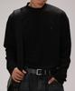 Dibellobeu Essential Semi-Overfit Mock Neck Knit