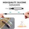 5/10/20 Silicone Cable Ties,Cord Organizer,Cable Straps,Reusable Cord Ties,Travel Cable Organizer ,Cute Elastic Tie, Wire Ties