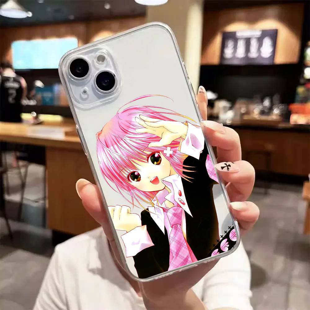Anime s-Shugo c-Chara Luxury Transparent  phone case for iPhone 17 16 15 Pro Max 14 13 12 11