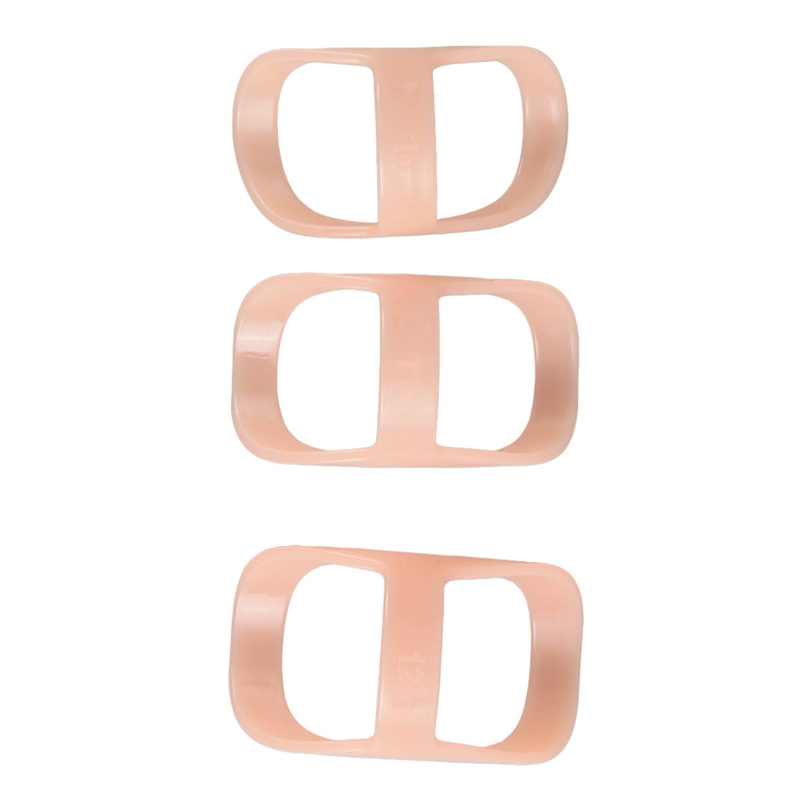 

3 шт. Напальчник Легкий пластиковый фиксатор Защита для заболеваний пальцев 10 11 12