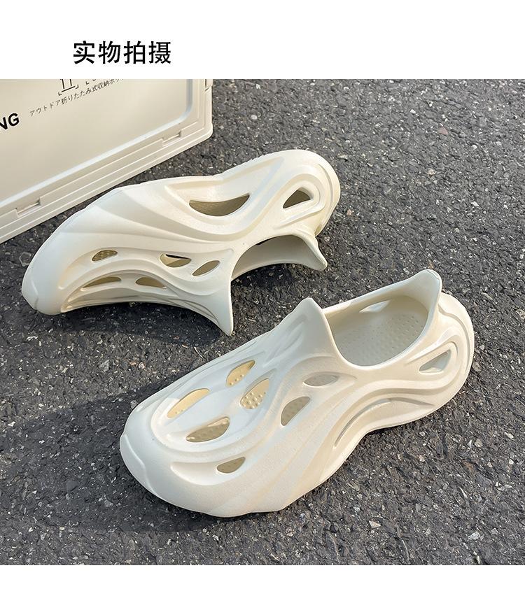 Men Slippers Fashion Outdoor Non Slip Soft Sandals Women Breathable Casual Beach Shoes Light and Comfortable Slides