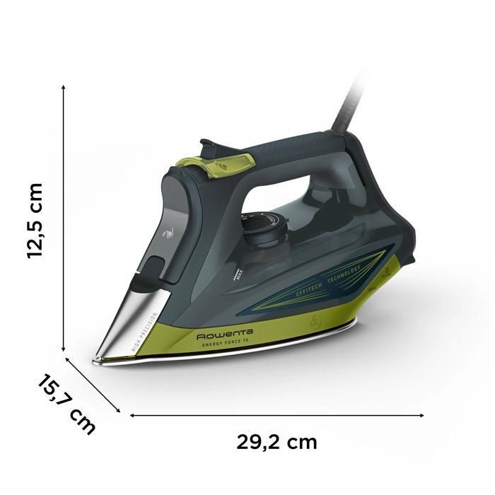 Rowenta Energy Force 70, Steam Iron, Power, Energy Savings, DW7731F0