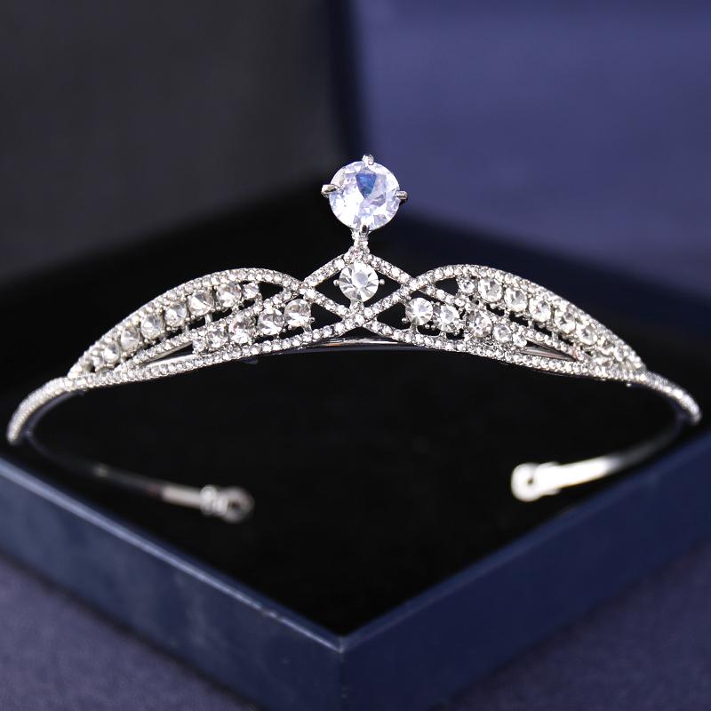 

Серебряный цвет кристальные короны и диадемы в стиле барокко, винтажная корона-тиара для женщин, диадема для невесты, свадебные аксессуары для волос