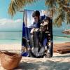 Ultra-Soft Beach Towel with League of Legends Theme,Ideal for Pool - Camping, Diving - Perfect Travel Essential, Vibrant Beach Towel.