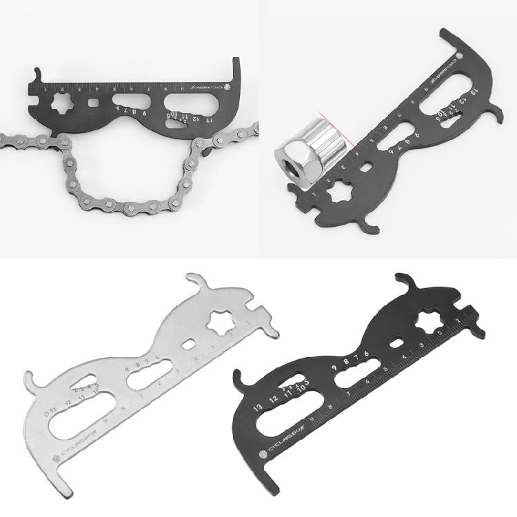 Multipurpose Bicycles Chain Wear Checker Measuring Ruler Tool Test Caliper
