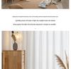 Phantom Anti-Cat Claw Light-Transmitting White Curtain for Bedroom Partition