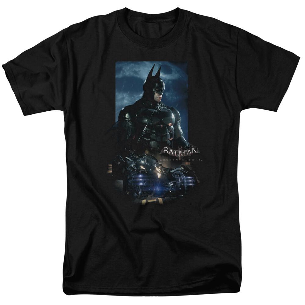 26 Batman Batmobile T Shirt Licensed Comic Book Tee Black Unisex T-Shirt M