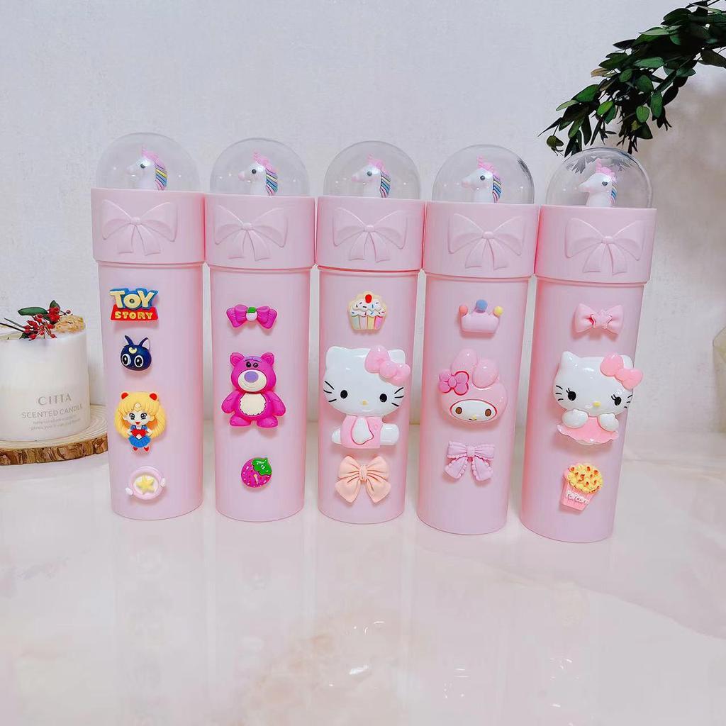 Children's Portable Toothbrush Holder and Mouthwash Cup - Cute Student Travel Toiletries Storage Box