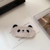 Cartoon Furry Kids Girl Hair Clip Funny Animal Panda Rabbit Bang Side Clip Plush Autumn Winter Girl Hair Pin Children Headwear