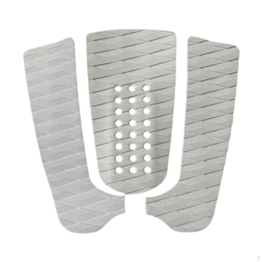 3 Anti-Slip Surfboard Traction Pads for Water Sports