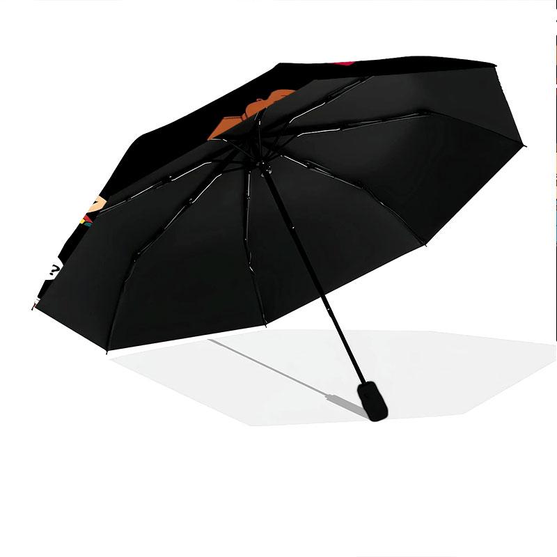 Family Guy Cartoon pattern, automatic folding umbrella, portable and foldable design, 8 ribs, a Christmas or birthday gift.