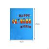 "Surprise Dad with a Handmade Father's Day Card from Wife, Daughter, and Kids"