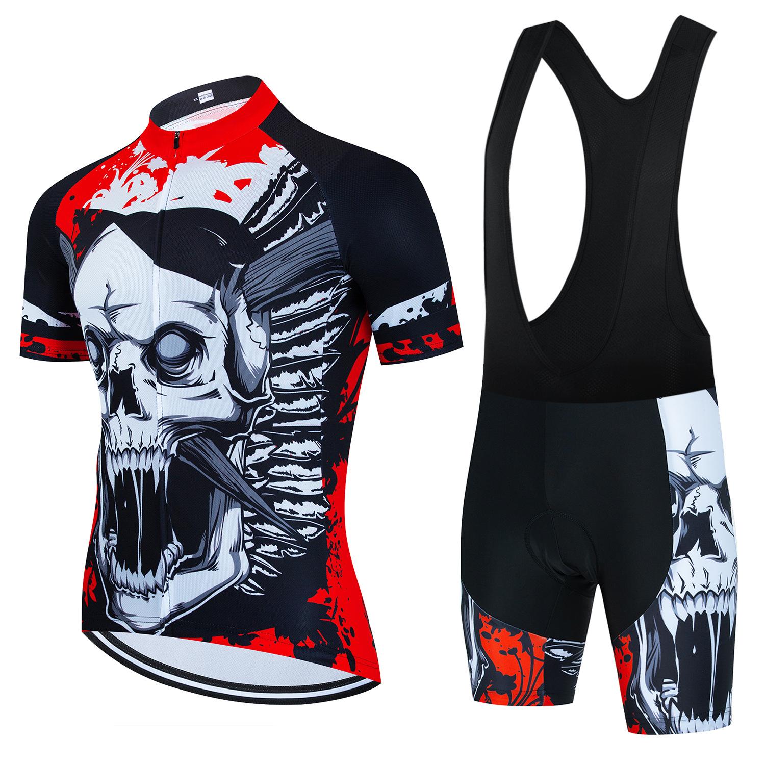 

Short Sleeve Cycling Suit Men s Road Bike Quick-Drying Breathable Bicycle Cycling Shirt Mountain Bike 2026 Summer Breathable Suit Cycling Suit XS