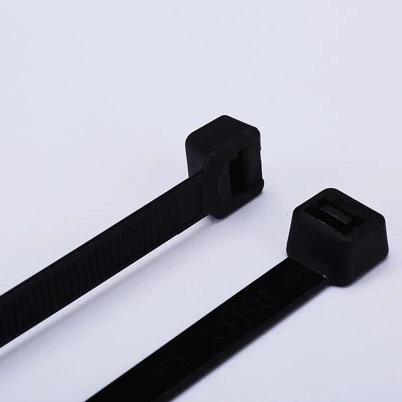 Self-locking Plastic Nylon Tie 100 PCS Black 5x300cable Tie Fastening Ring4x200 Cable Tie Zip Wraps Strap Nylon Cable Tie Set
