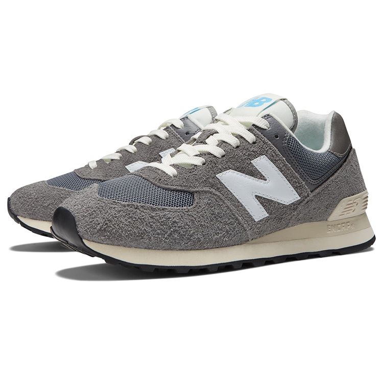 New Balance 574 Grey Unisex Sneakers White U574WR2