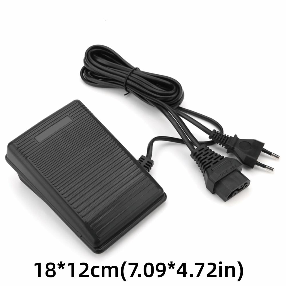 Adjustable Speed Foot Controller Pedal Power Cord Universal Foot Control Pedal Easy to Use Durable Sewing Machine Parts