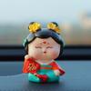 Resin Chinese Ancient Beauty Statue Decorative Tang Dynasty Woman Figurine  Car Interior