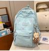 Schoolbag New Mori Large-capacity Backpack for Junior and High School Students Lightweight Women's Schoolbag Simple and Versatile Campus Backpack