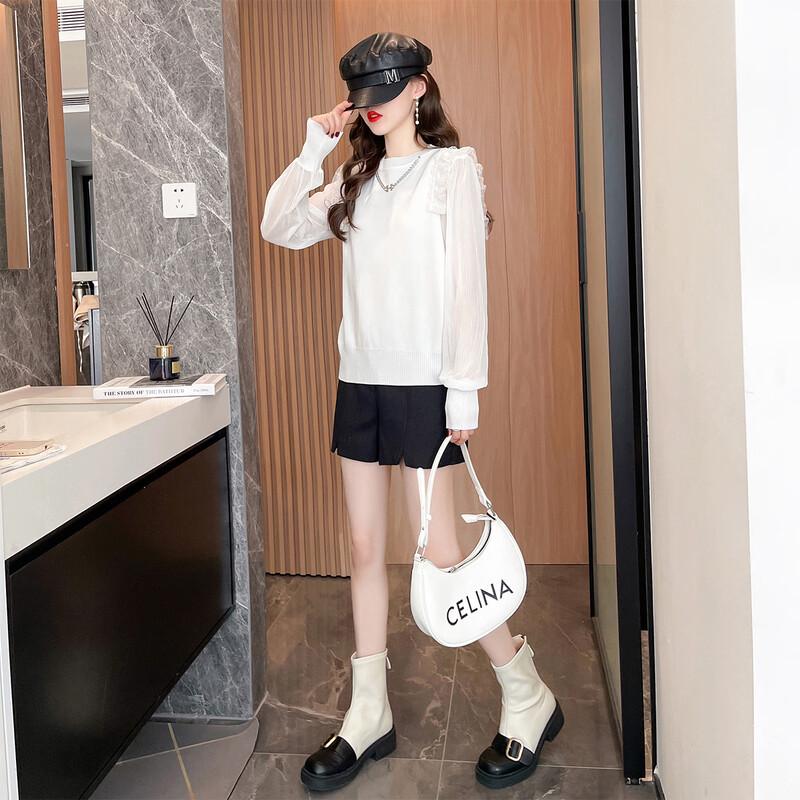 

IMAGINEX Women s Urban Casual Long Sleeve Knit Top One Size