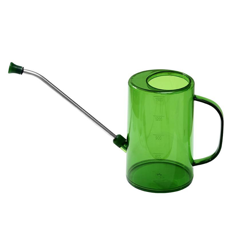Large Capacity Stainless Steel Watering Can with Long Spout for Indoor Plants
