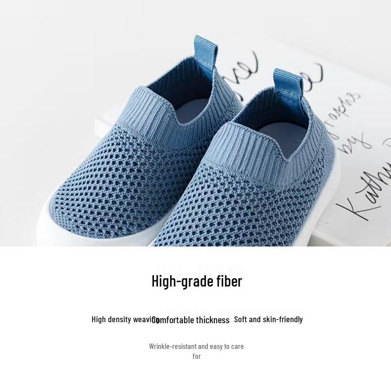 Atmungsaktive rutschfeste Kindersportschuhe für drinnen und draußen - Weiche Sohle, ideal für Frühling & Sommer