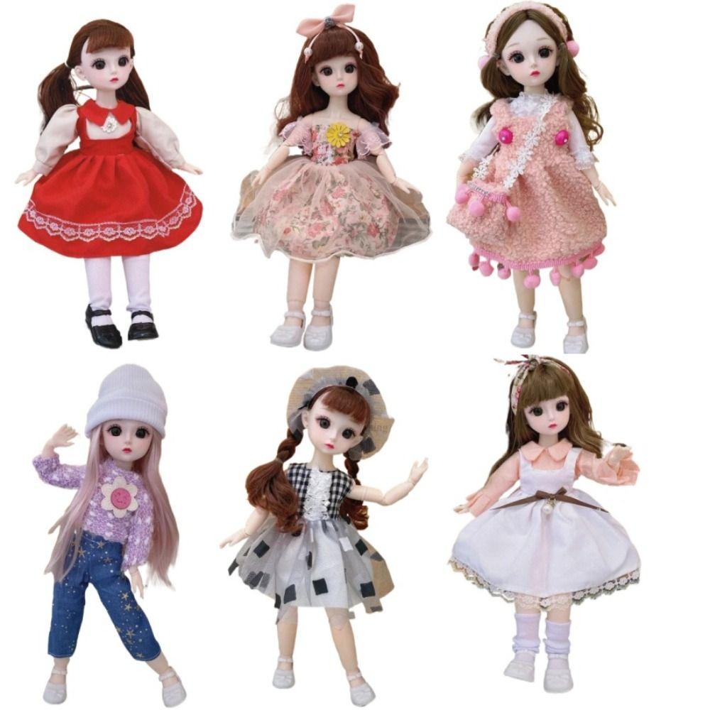 Removable Joints 30cm Baby Dolls Humanoid Doll Dress BJD Doll Girl Princess Doll  DIY Accessories