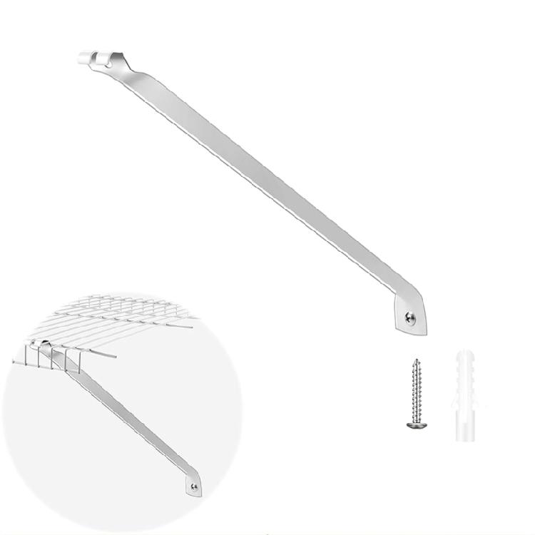 1/2Pcs Strong Iron RVs Shelf Bracket Designed For Heavy Loads Suitable For Different Vehicle Models 17in Support Bracket