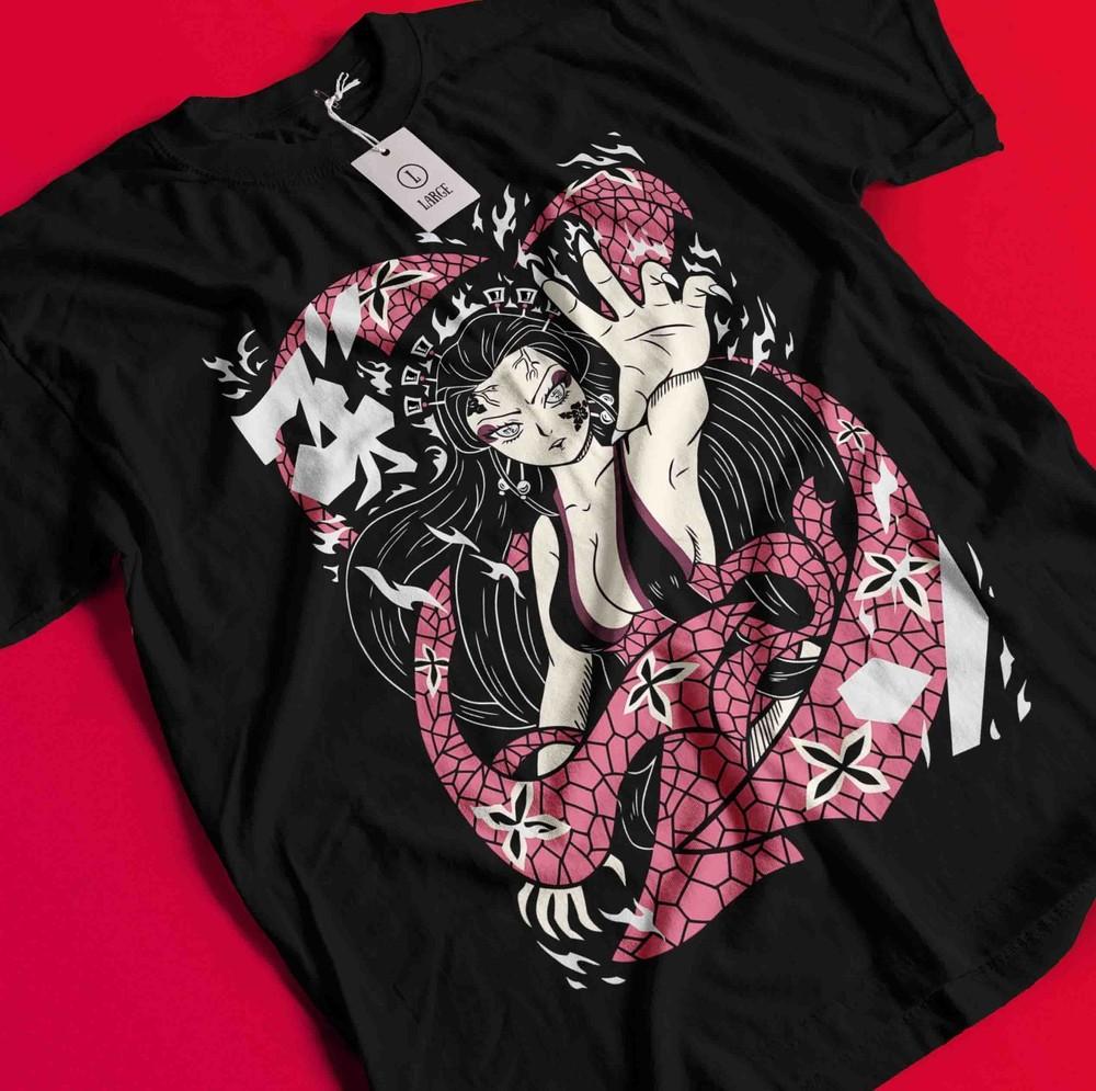 

Demon Slayer Shirt Nezuko T-Shirt Tanjiro Tshirt Muzan Doma Tee Inosuke Zenitsu BB760 XL