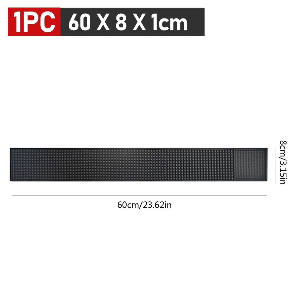Tapete de Bar Borracha Tapetes de Bar de Café Antiderrapante PVC Tapete para Copo Impermeável Resistente ao Calor Tapete Escorredor para Bar Café Barista Coquetel Bartender