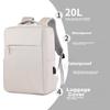Mochila para Laptop BRINCH, Mochila de Negócios para Homens e Mulheres, Grande Capacidade de 15,6 Polegadas, para Viagens de Negócios e Viagens