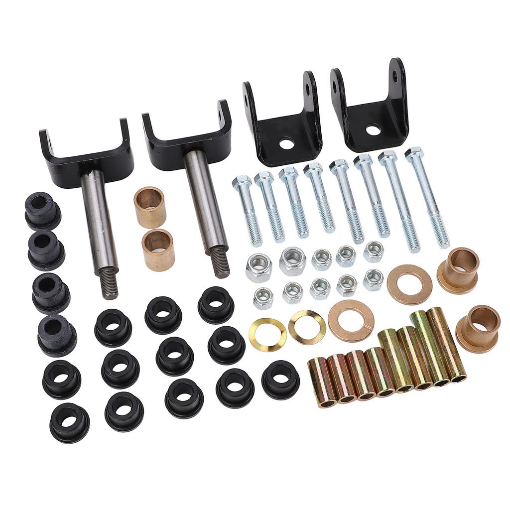 Golf Cart Front End Repair Kits 1016386 Suspension King Pin Spindle Bushing Kit Replacement for Club Car DS Gas