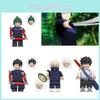 Wm6140 Cartoon Series Jujutsu Kaisen Zenin Maki Inumaki Children's Puzzle Building Blocks Packaging)