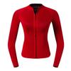 2mm Neoprene Women Wetsuit Jacket Coat for Scuba Diving Swimming Red