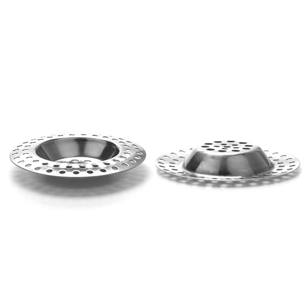 Stainless Sewer Floor Drain Water Sink Filter Dense Holes Kitchen Drain 7cm Diameter